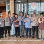 Tingkatkan Sinergitas Jelang Pemilu 2024, Polres Mesuji Kunjungi KPUD Mesuji