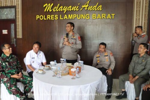 Kapolda Lampung ke Polres Lampung Barat Dalam Rangka Kunjungan Kerja