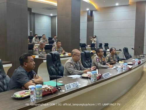 Polda Lampung Gelar Lat Praops Keselamatan Krakatau 2023