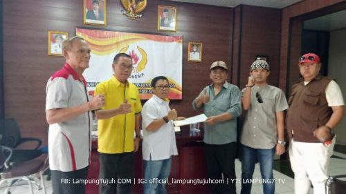 Satu Lagi Tokoh Lampung Mengambil Formulir Pendaftaran Calon Ketum KONI Lampung