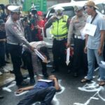Fakta Rekontruksi dan CCTV Tewasnya Mahasiswa UI, Jatuh Kekanan Lebih Dulu dan Terlindas