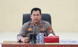 Polres Lamtim Melaksanakan Lat Pra Ops Keselamatan Krakatau 2023