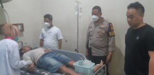 Seorang Wartawan Media Online Dibacok Pemuda yang Diduga Mabuk