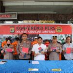 Januari 2023, Polresta Bandar Lampung Ungkap 27 Kasus Dengan 22 Tersangka