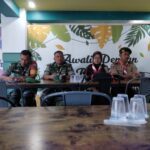 Babinsa Pos Ramil Jati Agung Ikuti Kegiatan Technical Meeting Lomba PBB