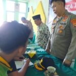 Cegah Kenakalan Remaja, Kapolsek Kedaton Pimpin Penandatangan Fakta Integritas di SMP Muhammadiyah 3 Balam