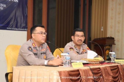 Polresta Bandar Lampung Gelar Pelatihan Peningkatan Kemampuan Jurnalistik