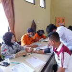 Polres Pesawaran Adakan Rikkes Berkala tahun 2023 Guna Mengecek dan Meningkatkan Kualitas Kesehatan Personel