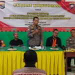 Curhat Kamtibmas, Kasat Binmas Polresta Balam Sosialisasikan Hotline 110 dan Aplikasi Super App Presisi
