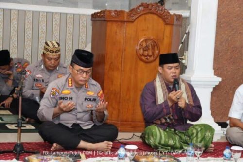 Polresta Bandar Lampung Gelar Peringatan Isra Miraj 1444 H Tahun 2023