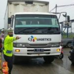 Polsek Cikande Lakukan Gatur Pagi di Lokasi Buka Tutup Pekerjaan Jalan dan Simpang Ambon Cikande
