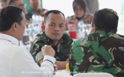 Dandim Tri Arto Subagio Hadiri Rapim TNI-Polri Provinsi Lampung Tahun 2023