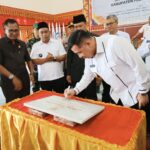 Bupati Pesawaran Resmikan GSG Desa Banjar Negeri Way Lima