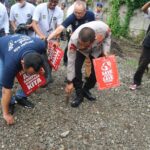 Dirpolairud Polda Banten Hadiri Hari Peduli Sampah Nasional dan Penanaman Pohon 2023 Tingkat Kota Cilegon