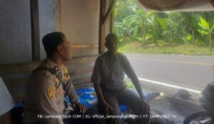 Anggota Babinkamtibmas Polsek Cilograng Laksanakan Giat Program Quick Wins Presisi Polri 2023
