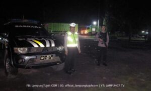 Jamin Rasa Aman dan Kelancaran Pengendara dari Pungli, Polisi Rutin Patroli KRYD di Jalinsum Way Kanan