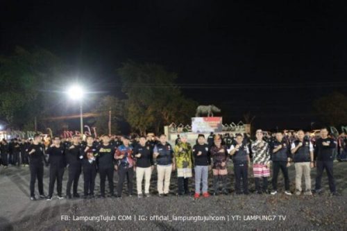 DitReskrimum Polda Lampung Gelar Apel Bersama Tekab 308 Presisi Rayon ll Polres Jajaran