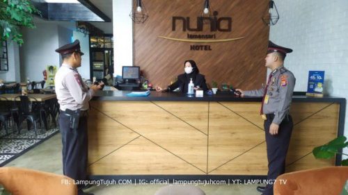 Demi Keamanan dan Kenyamanan, Personel Ditpamobvit Polda Banten Lakukan Patroli Dialogis ke Perhotelan