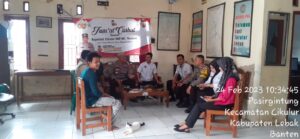 Tampung Aspirasi Masyarakat, Polsek Cikulur Menggelar Giat Jumat Curhat