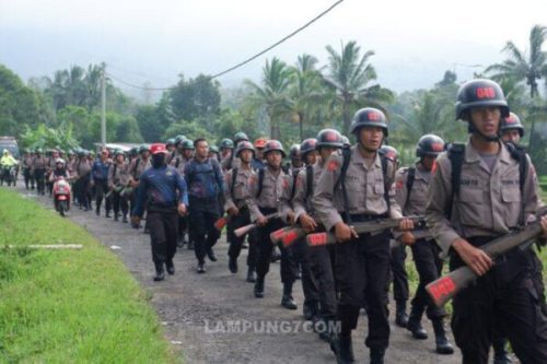 Ekspedisi Darat Dalam Rangka Meningkatkan Kemampuan Siswa SPN Polda Banten