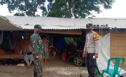 Sinergitas TNI-Polri Sambangi Warga Desa Tegallega, Ciampel