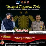 Tausyiah Bersama Polri Dalam Program Mutiara Pagi, Peran Orang Tua Dalam Mendidik Anak Soleh