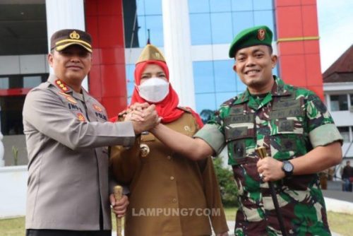 Apel Tiga Pilar, Kapolresta Balam Siap Menjamin Keamanan dan Ketertiban di Kota Bandar Lampung