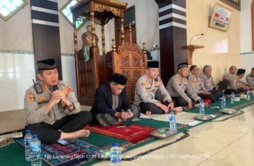 SPN Polda Banten Ikuti Tausiyah dalam Rangka Memperingati Isra Mi’raj 1444 H
