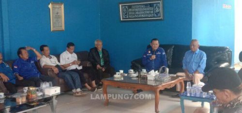 Bakomstra Relawan Anies Baswedan Silaturahmi dengan Ketua DPD Demokrat Lampung