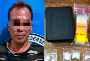 Sat Res Narkoba Polres Lamteng Ringkus Pengedar Sabu dan Pil Ekstasi