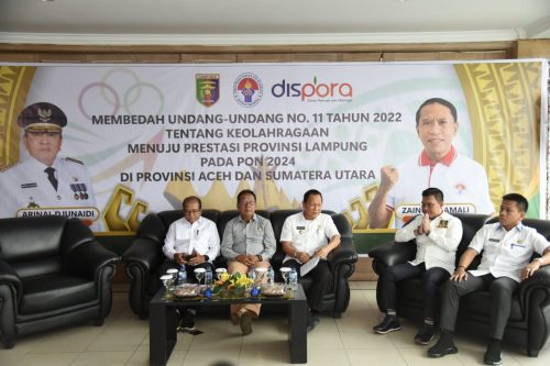 Ketua DPRD Lampung Hadiri Diskusi Publik UU No. 11 Tahun 2022 Tentang Keolahragaan