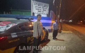 Polsek Purwasari Menggelar Patroli Malam Hari Menyasar Objek Vital