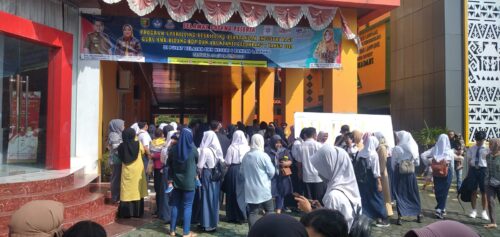 SMKN 4 Bandar Lampung Mengelar Tes Minat Bakat Terhadap Para Calon Siswa Didik Baru Ajaran TA 2023/2024