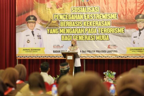 Wagub Chusnunia Buka Sosialisasi Pencegahan Ekstremisme Kepada Anggota dan Pengurus Kwarda Gerakan Pramuka Provinsi Lampung