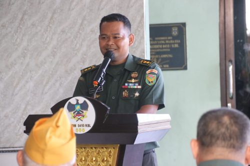 Kodim 0410/KBL Gelar Komsos Dengan Keluarga Besar TNI