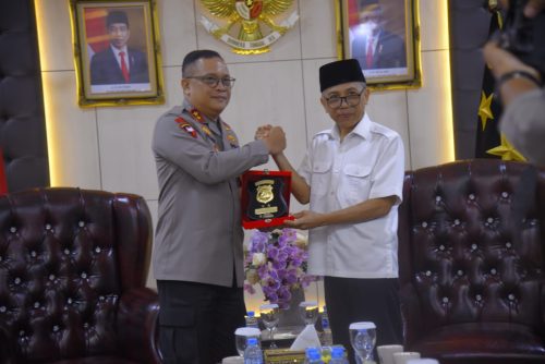 Kapolda Lampung Terima Audiensi Rektor Universitas ITERA
