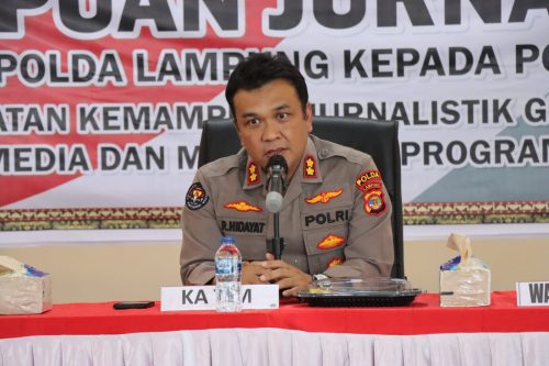 Bidhumas Polda Lampung Gelar Pelatihan Peningkatan Kemampuan Jurnalistik di Polres Lampung Tengah
