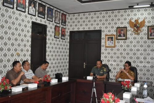 Kasi Intel Kasrem 043/Gatam, Hadiri Rapat Koordinasi Tim Terpadu Pengawasan Ormas di Provinsi Lampung