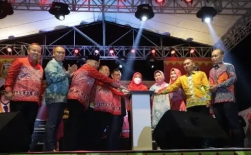 Rektor Hadiri Begawi Expo HUT Ke-341 Kota Bandar Lampung