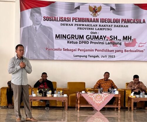 Ketua DPRD Lampung Minta Pelajar Berikan Gagasan Terbaik Untuk Bangsa Indonesia