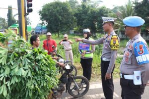 Ops Patuh Krakatau 2023, Polres Lamtim Laksanakan Kampanye Keselamatan