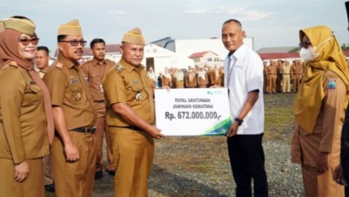 Meninggal Dunia, 16 THLS Lampung Selatan Terima Klaim BPJS Ketenagakerjaan Rp42 Juta/Jiwa