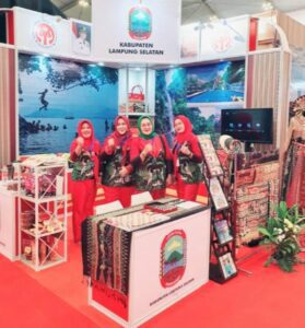 Apkasi Otonomi Expo 2023, Pemkab Lampung Selatan Menggunakan Produk UMKM Lokal