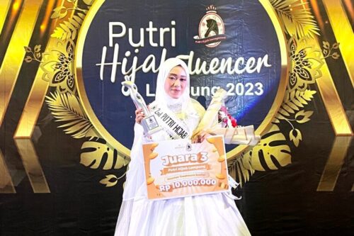Alisha Andayani, Runner Up II Putri Hijabfluencer Lampung 2023