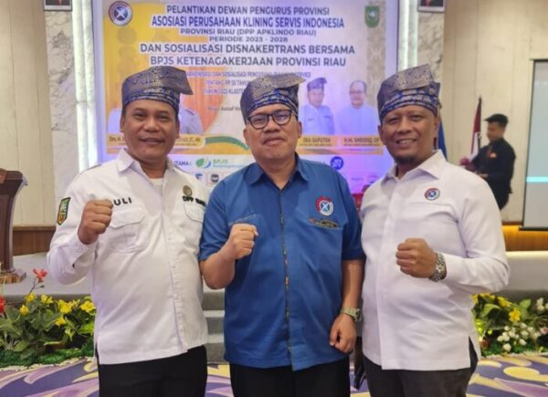 Ketua APKLINDO Lampung Bernostalgia ke Pekanbaru Sekaligus Hadiri Pelantikan Pengurus APKLINDO Riau 2023-2028