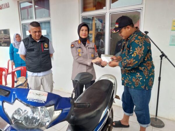 Karena Motor Kembali, Korban Ucap Terima Kasih Kepada Kapolda Lampung