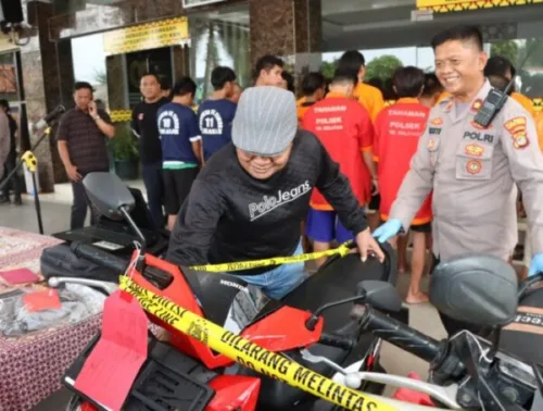 Motornya Kembali, Korban Curanmor Apresiasi Kinerja Polresta Bandar Lampung