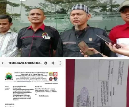 Sengketa Lahan, Beberapa LSM Laporkan PTPN 7 Way Berulu ke Polda Lampung