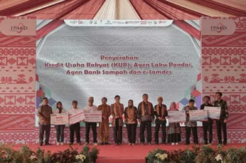 TPAKD Provinsi Lampung Resmikan Desa Inklusi Keuangan di Lampung