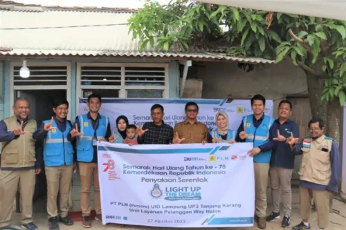 Light Up The Dream, Program Listrik Gratis PLN Sentuh 429 Keluarga Kurang Mampu di Lampung